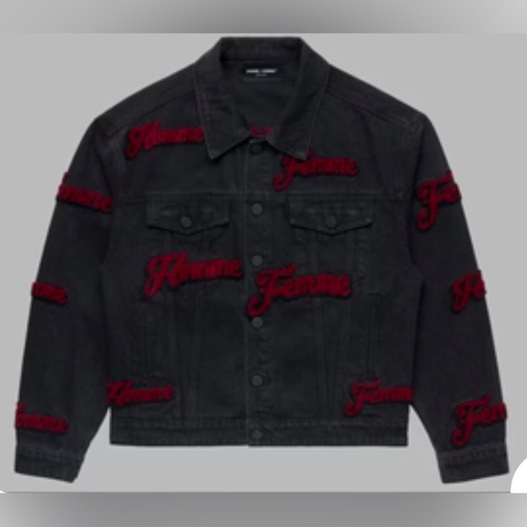 Brand new with tags Newport Denim Jacket Black -HommeFemmeLA